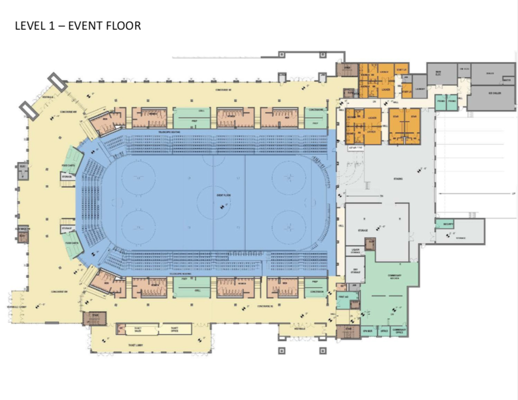 Level 1 Event Center Tahoe South